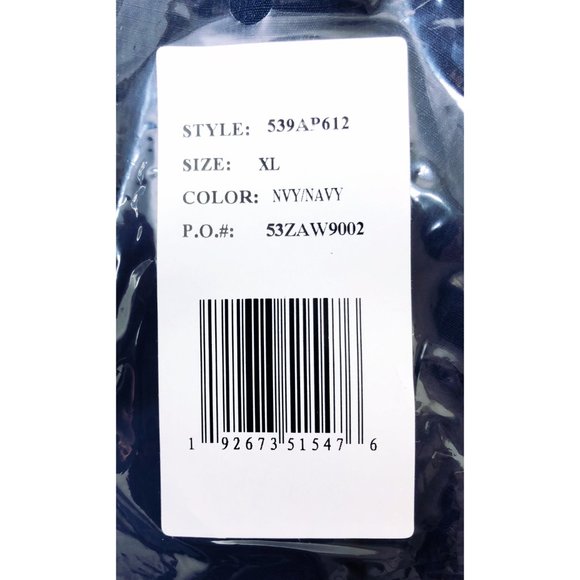 Cole Haan Mens Navy Blue Full Zip Hooded Soft Shell Windbreaker Jacket Sz XL NWT - Picture 5 of 13